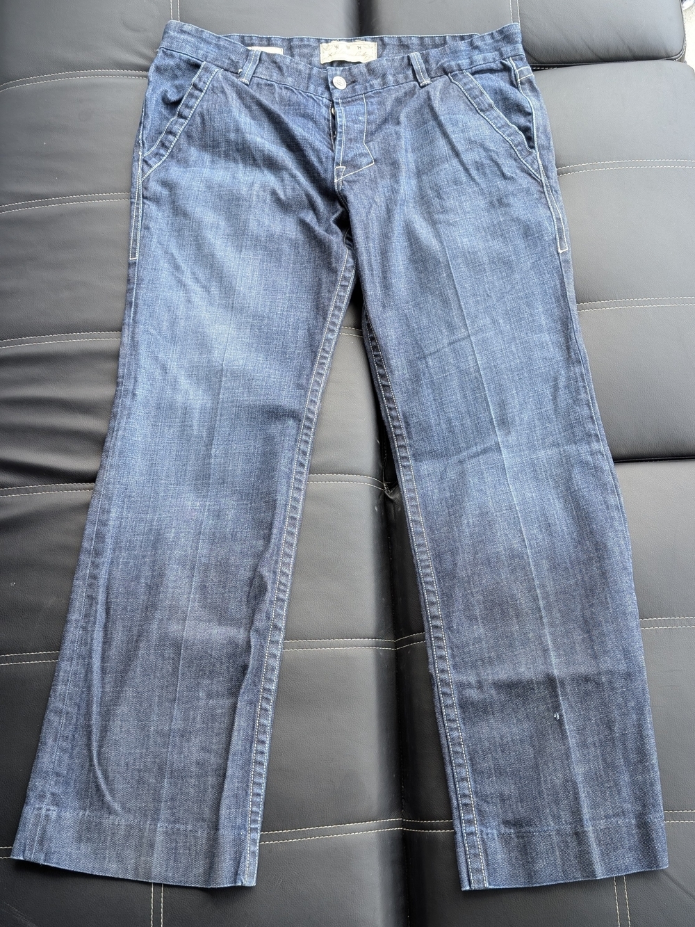 William Rast Men's Blue Jeans Size 40 Denim Designer StyleMen's Blue Denim Jeans